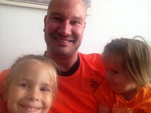 Oranje selfie