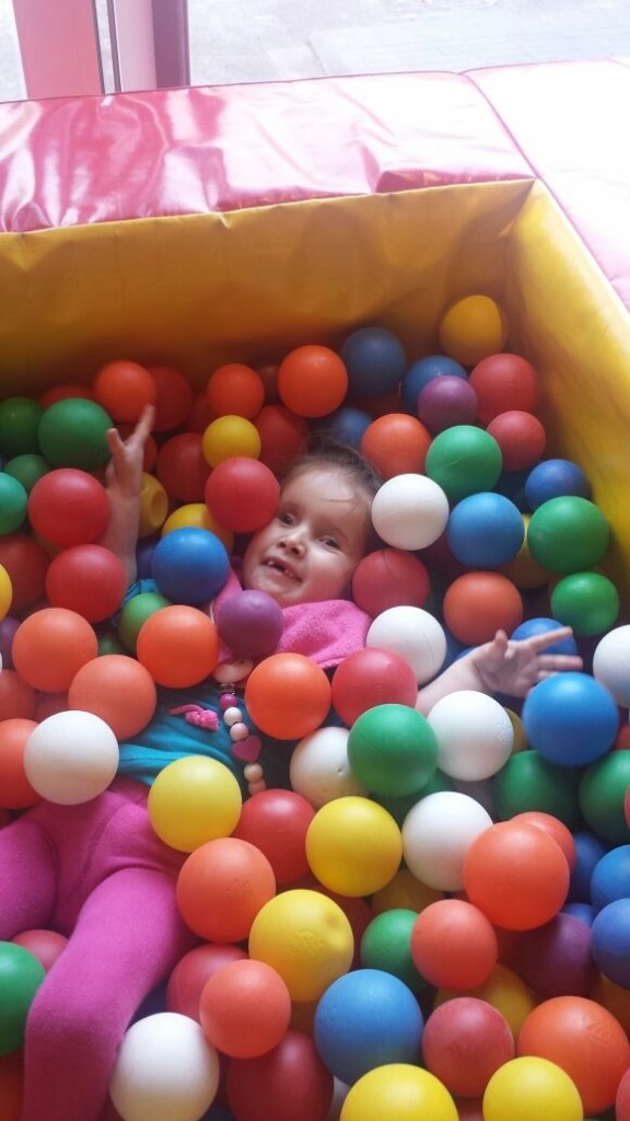 Dikke lol in de ballenbak bij Rensis :) 
