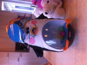 Ook de pinguïn feest mee!