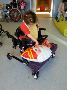 Sint op de loopmachine 