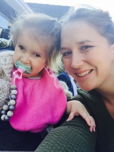 Op het terras met Anne 